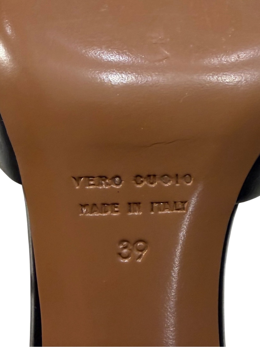 ATP Atelier Black NWOB Leather Pointed-Toe Mules. - Picture 10 of 10